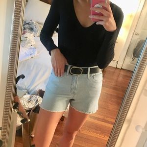 J Crew Pinstripe Shorts